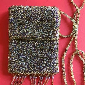 Beautiful Beaded Shoulder Bag